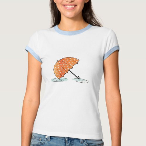 Homeberries Umbrella in Puddles shirt