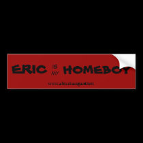 "Homeboy" Bumper Sticker bumper stickers