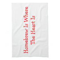 Homebrew is Where the Hear is Towel