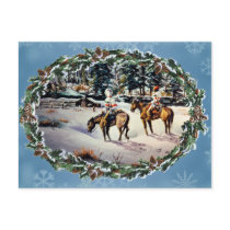 HOMECOMING & WREATH by SHARON SHARPE postcards