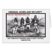 Homeland Security 1492 Card