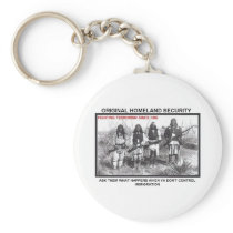 Homeland Security 1492 Key Chain