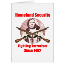 homeland security-1 greeting cards