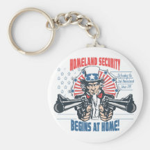 Homeland Security Begins with 2nd Amendment Key Chain