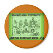 Homeland Security Fighting Terrorism Since 1492 magnets by aandjdesigns Homeland Security Fighting Terrorism Since 1492 magnets