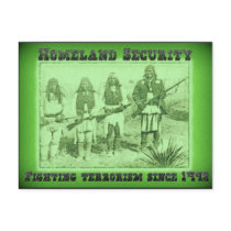 Homeland Security Fighting Terrorism Since 1492 postcards by aandjdesigns Homeland Security Fighting Terrorism Since 1492 postcards
