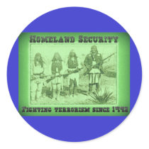 Homeland Security Fighting Terrorism Since 1492 stickers