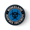 Homeland Zombie Security - Blue B buttons