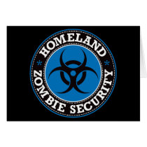 Homeland Zombie Security - Blue B cards