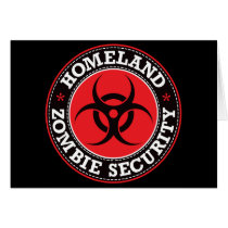 Homeland Zombie Security - Red B cards