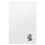 Homeless clown Suitcase & Dog Customized Stationery