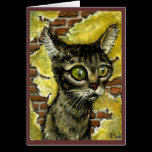 Homeless kitty card