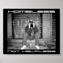 Homeless not helpless print