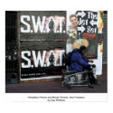 Homeless Person and Movie Posters, San Francisco posters