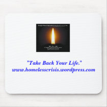 @HOMELESSCRISIS Mouse Pad mousepads
