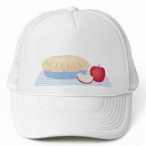 Homemade Apple Pie Mesh Hats