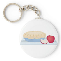 Homemade Apple Pie Key Chain