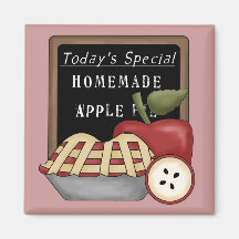 Homemade Apple Pie Magnet