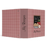 Homemade Apple Pie (Red) Recipe Binder