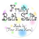 Homemade Bath Salts Customizable Labels stickers by enslavedbyfaeries Homemade Bath Salts Customizable Labels stickers