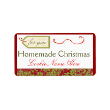 Homemade Christmas Recipe Labels