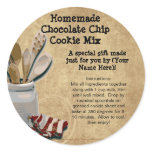 Homemade Cookie Mix Gift Jar Labels, Personalized Stickers