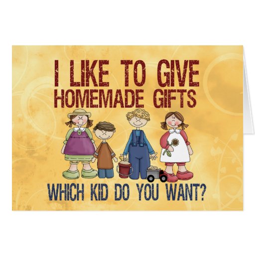 Homemade Gifts Greeting Cards