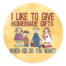 Homemade Gifts stickers
