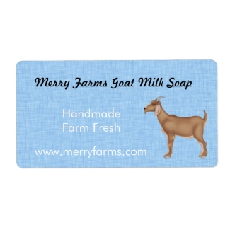 Homemade Goat Milk Soap Labels