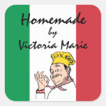 Homemade Italian-Personalize It Stickers