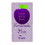 Homemade Plum Jam Custom Shipping Labels