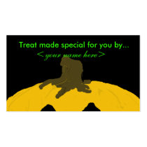 homemade treat cards business cards