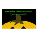 homemade treat cards business card templates