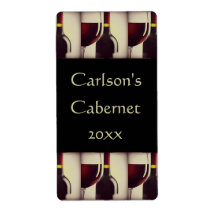 Homemade Wine Labels (Vertical)