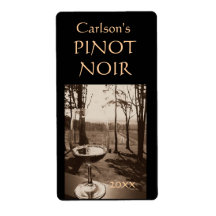 Homemade Wine Labels (Vertical)