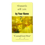 Homemade with Love custom Canning Jar Labels