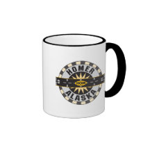 Homer, AK HOM  Airport Mug