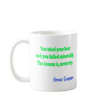 Homer Mug by Dustbuster Homer Mug