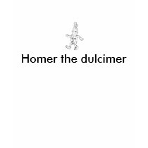 Homer the dulcimer, Homer the dulcimer t-shirts