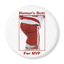 Homer's Butt For MVP magnets by Robustoman Homer's Butt For MVP magnets