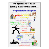 homeschool greeting card cards