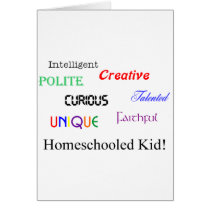 homeschool kid 2 cards by bubbelcat homeschool kid 2 cards