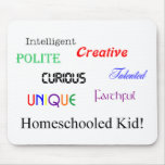 homeschool kid 2 mouse pad