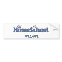 Homeschool Mom bumper stickers