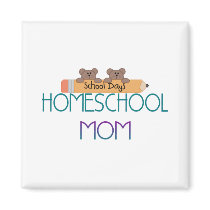 HomeSchool MOM magnets
