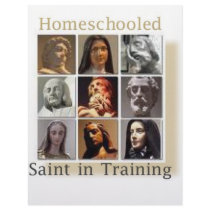 Homeschool Saint in Training letterhead