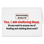 Homeschool Shelter Greeting Card