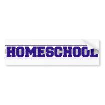 Homeschool Spirit Bumper Sticker bumper stickers