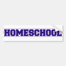 Homeschool Spirit Bumper Sticker