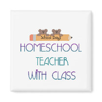 HomeSchool Teacher magnets